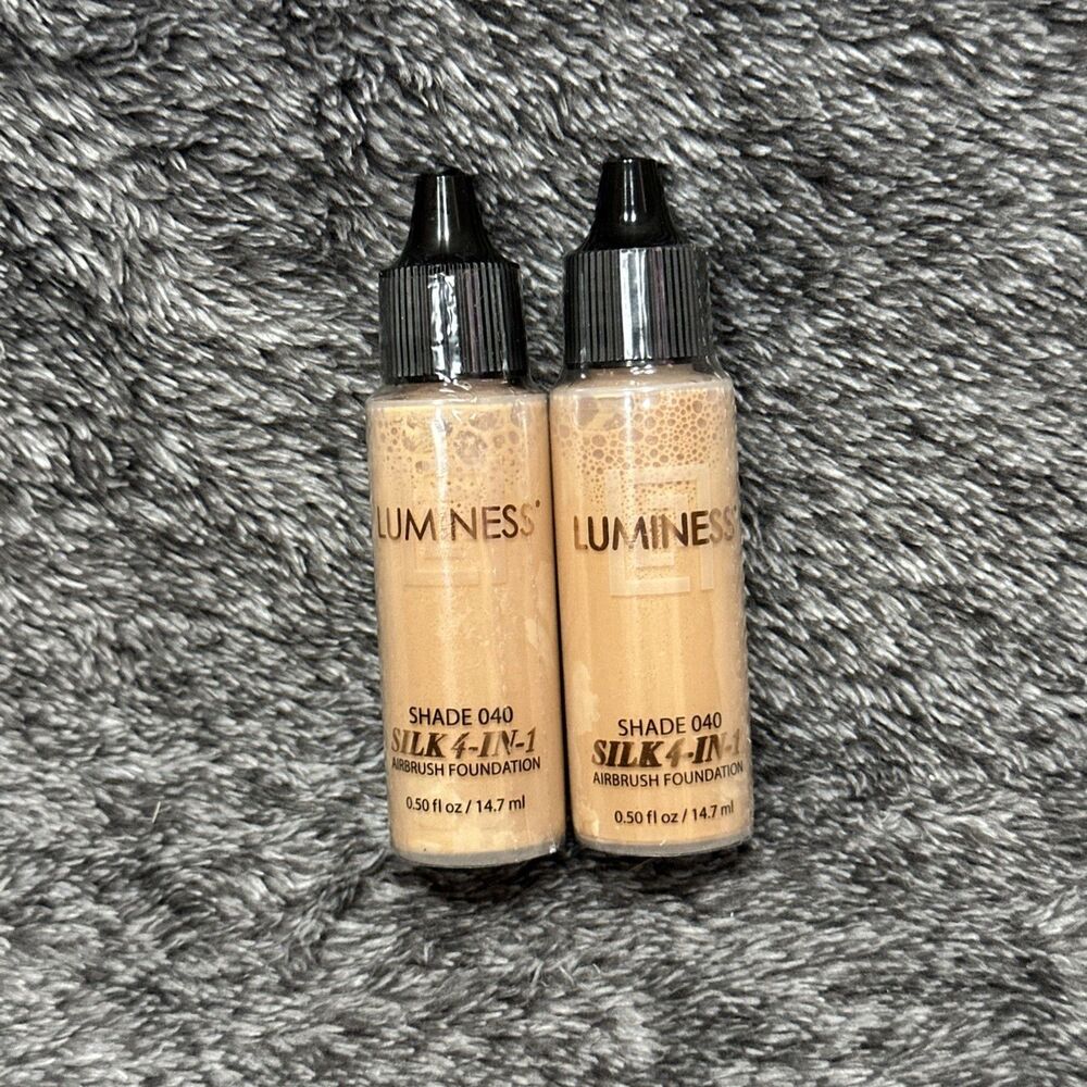 LUMINESS Silk Advanced 4-in-1 Airbrush Foundation .50 fl oz Shade 40 New Sealed